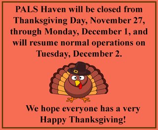 Closed for Thanksgiving '25