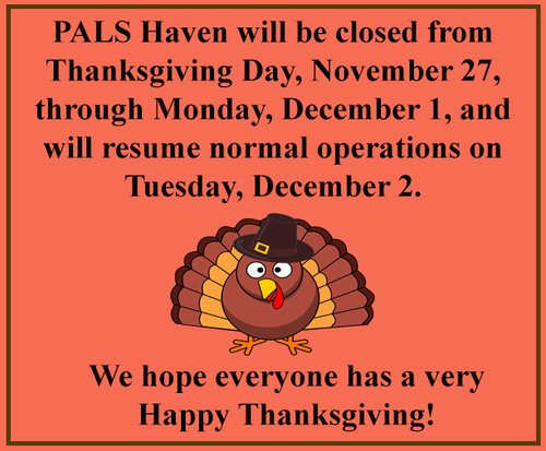 Closed for Thanksgiving '25