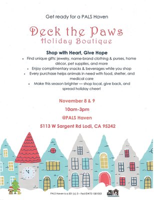 Deck the Paws Holiday Boutique '25