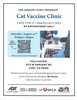 Free Feline Vaccine Clinic for SJ County Residents