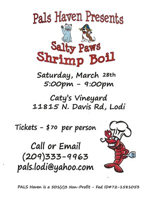 PALS Haven Shrimp Boil '26