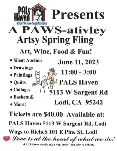 Pawsitively Artsy Spring Fling