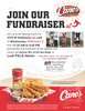 Raising Cane's Fundraiser